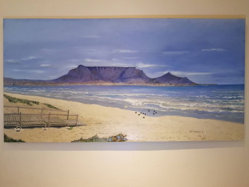 Table Mountain from Dolphin beach